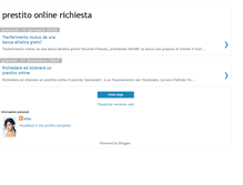 Tablet Screenshot of prestito-online-richiesta.blogspot.com