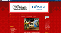 Desktop Screenshot of bondvendas.blogspot.com