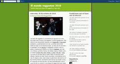 Desktop Screenshot of elmundoreggaeton2009.blogspot.com