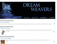 Tablet Screenshot of dreamweaverauthors.blogspot.com