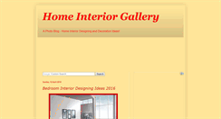 Desktop Screenshot of homeinteriorgellery.blogspot.com