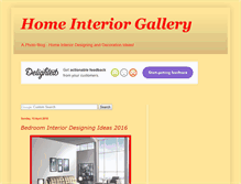 Tablet Screenshot of homeinteriorgellery.blogspot.com