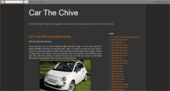 Desktop Screenshot of carchive.blogspot.com