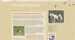 Desktop Screenshot of howlingnsilence.blogspot.com