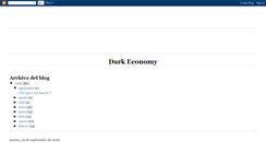 Desktop Screenshot of darknesseconomy.blogspot.com