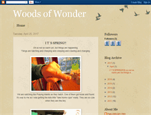 Tablet Screenshot of craftybrat-woodsofwonder.blogspot.com