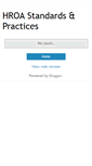 Mobile Screenshot of hroassociation.blogspot.com