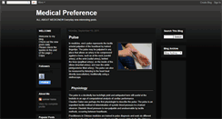 Desktop Screenshot of medicalpreference.blogspot.com