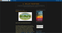 Desktop Screenshot of akelleypaintings.blogspot.com