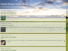 Tablet Screenshot of homegrownhomebrew.blogspot.com