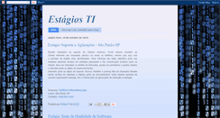 Desktop Screenshot of estagiosti.blogspot.com