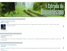 Tablet Screenshot of estrada-do-iluminismo.blogspot.com