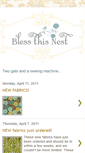 Mobile Screenshot of blessthisnestforyou.blogspot.com