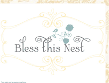 Tablet Screenshot of blessthisnestforyou.blogspot.com