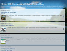 Tablet Screenshot of gogreencloverhill.blogspot.com