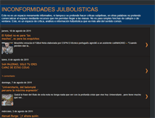 Tablet Screenshot of inconformidadesjulbolisticas.blogspot.com