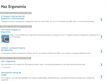 Tablet Screenshot of hazergonomia.blogspot.com