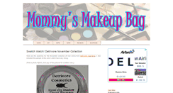 Desktop Screenshot of mommysmakeupbag.blogspot.com