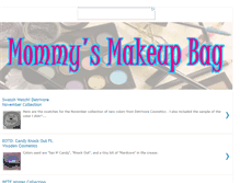 Tablet Screenshot of mommysmakeupbag.blogspot.com