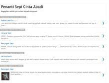 Tablet Screenshot of penanti-sepi.blogspot.com