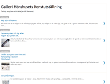 Tablet Screenshot of gallerihonshusetskonstutstalning.blogspot.com