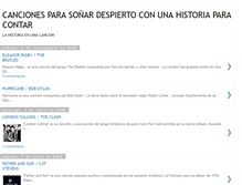 Tablet Screenshot of historiasdecancion.blogspot.com