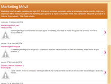Tablet Screenshot of marketingmovil.blogspot.com