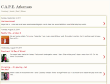 Tablet Screenshot of capearkansas.blogspot.com