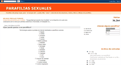 Desktop Screenshot of parafilias-sexologia.blogspot.com