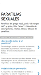 Mobile Screenshot of parafilias-sexologia.blogspot.com