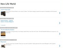 Tablet Screenshot of newlifeworld.blogspot.com