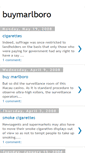 Mobile Screenshot of buymarlboro.blogspot.com