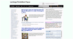 Desktop Screenshot of pendidikanpapua.blogspot.com