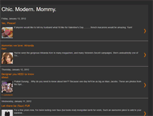 Tablet Screenshot of chicmodernmommy.blogspot.com