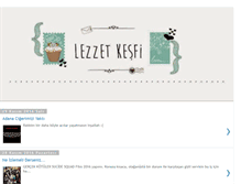 Tablet Screenshot of lezzetkesfi.blogspot.com