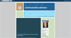 Desktop Screenshot of environmentdefender.blogspot.com