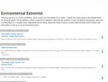 Tablet Screenshot of environmentdefender.blogspot.com