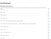 Tablet Screenshot of kevinnorouzi.blogspot.com