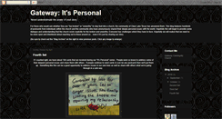 Desktop Screenshot of itspersonalgateway.blogspot.com