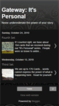Mobile Screenshot of itspersonalgateway.blogspot.com