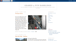Desktop Screenshot of geared4fun.blogspot.com