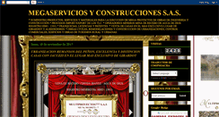 Desktop Screenshot of megaserviciosyconstruccionessas.blogspot.com