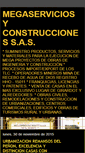 Mobile Screenshot of megaserviciosyconstruccionessas.blogspot.com