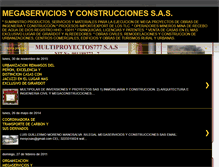 Tablet Screenshot of megaserviciosyconstruccionessas.blogspot.com