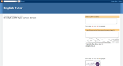 Desktop Screenshot of english-tutor-azm.blogspot.com