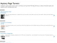 Tablet Screenshot of mysterypageturners.blogspot.com