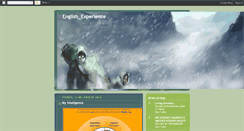 Desktop Screenshot of english-xp-experience.blogspot.com