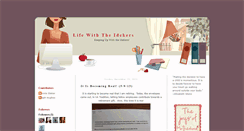 Desktop Screenshot of lifewiththeidekers.blogspot.com