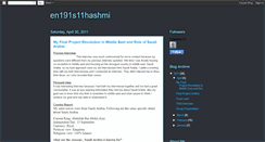 Desktop Screenshot of en191s11hashmi.blogspot.com