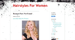 Desktop Screenshot of hairstylesfor-women.blogspot.com